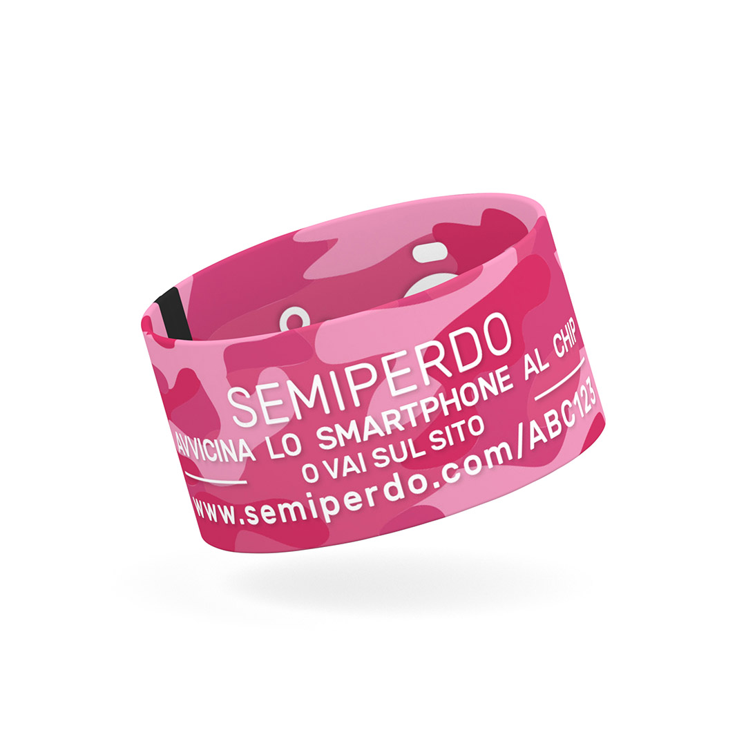 Braccialetto Semiperdo wild pink
