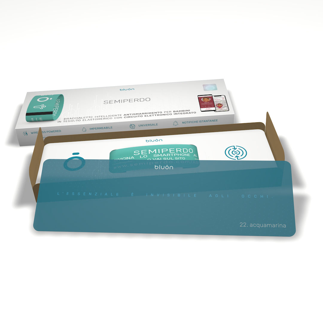 Semiperdo: acquamarina - package