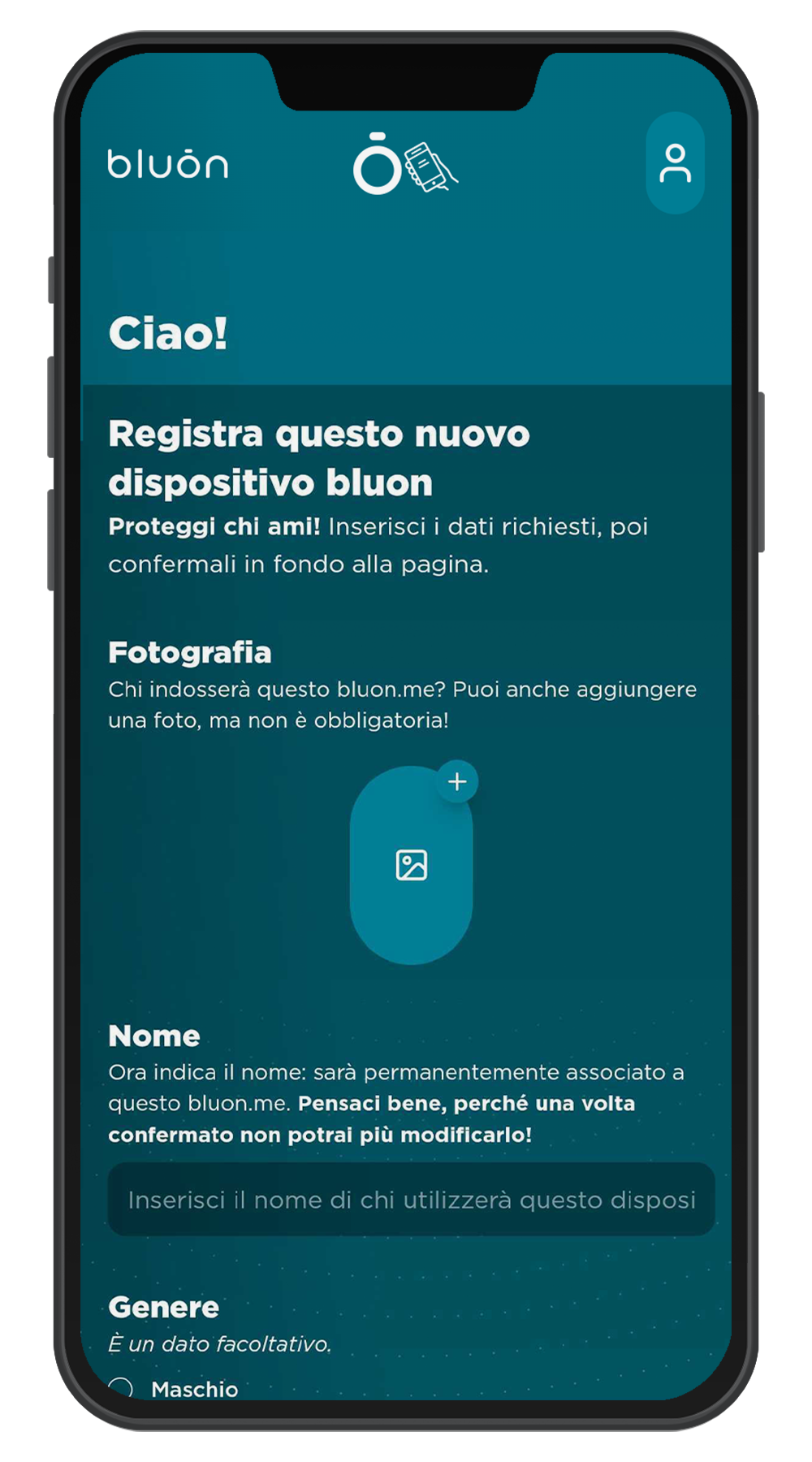 Configurazione Smartphone